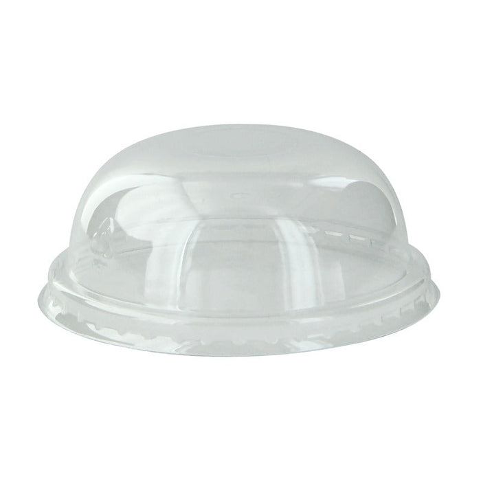 100pcs - Couvercle PET transparent dôme - Ø 8 cm - H 3,6 cm - Compatible avec 209POPET7, 210GPU8, 210POB151, 210POC151N
