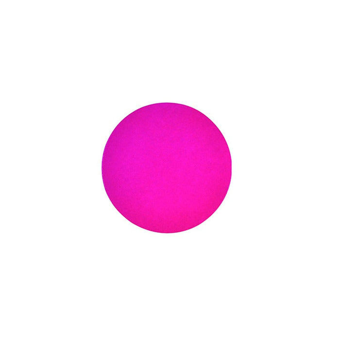 100pcs - Rond carton double face anis/fushia - Ø 22 cm