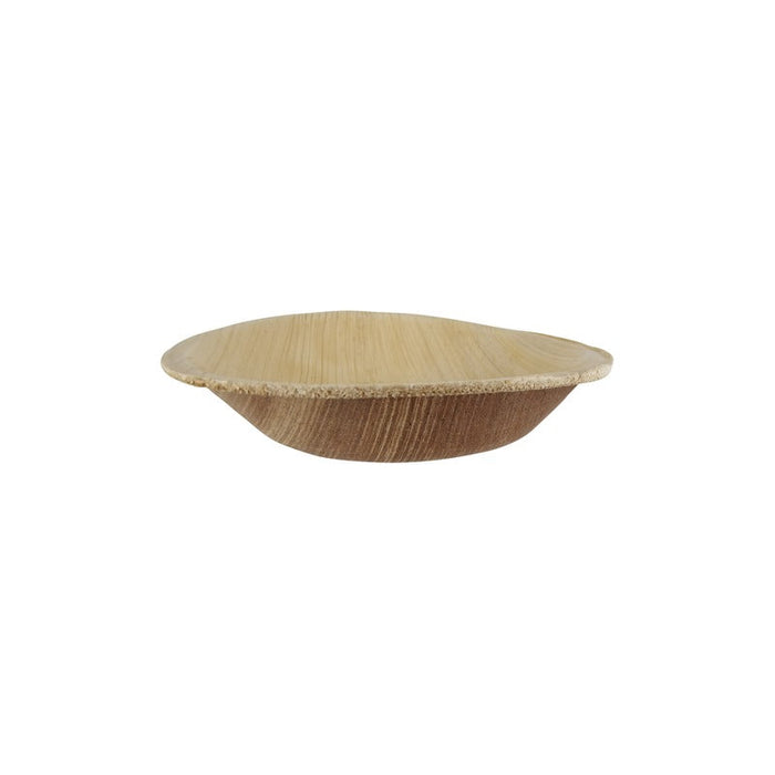 25pcs - Assiette ronde en palmier - Ø 10 cm - H 2 cm