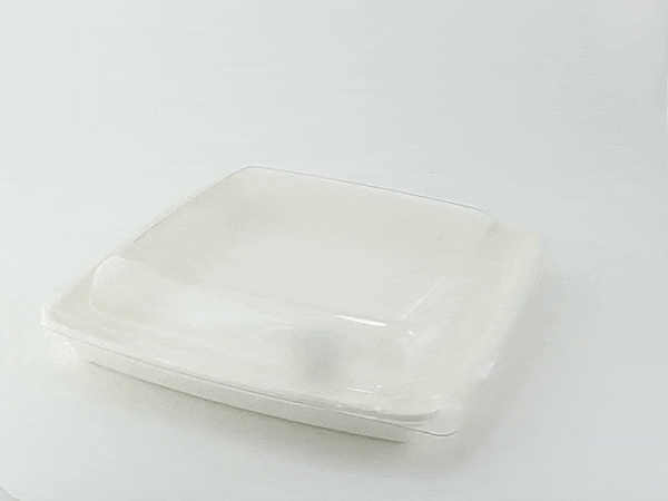 50pcs - Couvercle PET transparent - Ø 23,5 cm - Compatible avec 210APOUP1000