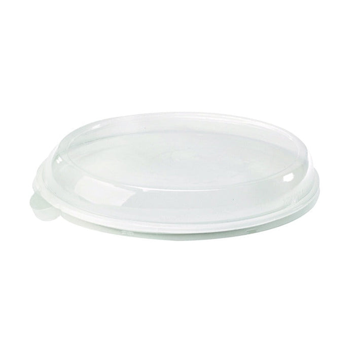 25pcs - 26x19x4cm - Couvercle PET transparent ovale