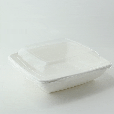 30pcs - 20,5x20,5cm - Couvercle PET transparent carré - Compatible avec 210APUSCB750, 210APUSCB750F