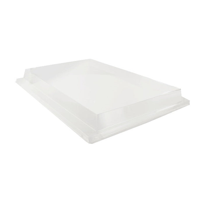 10pcs - Couvercle PET transparent plat - 38 cm x 28 cm x 4 cm