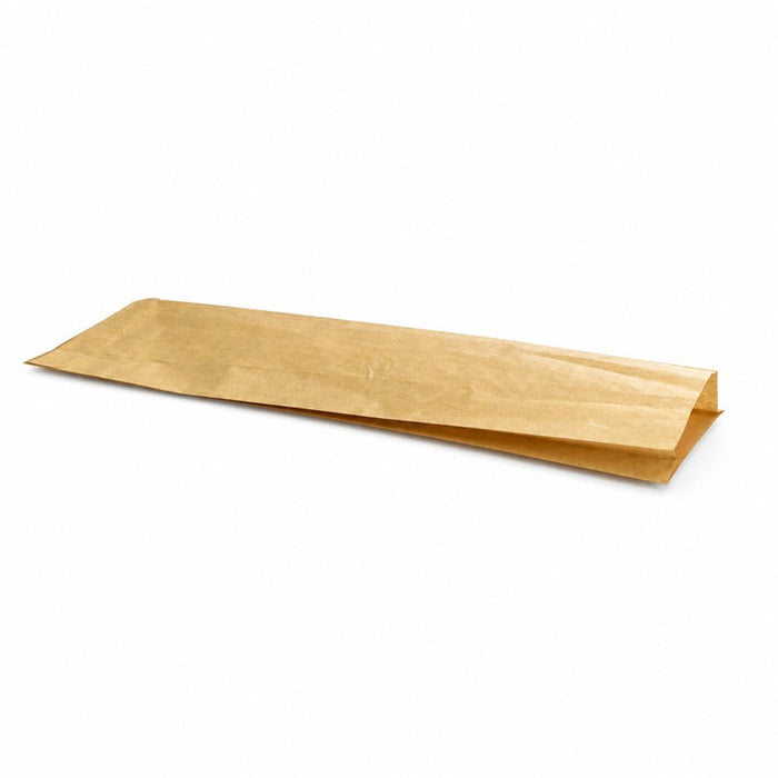 1000pcs - Sac à pain papier kraft brun - 10 cm x 4 cm x 61 cm