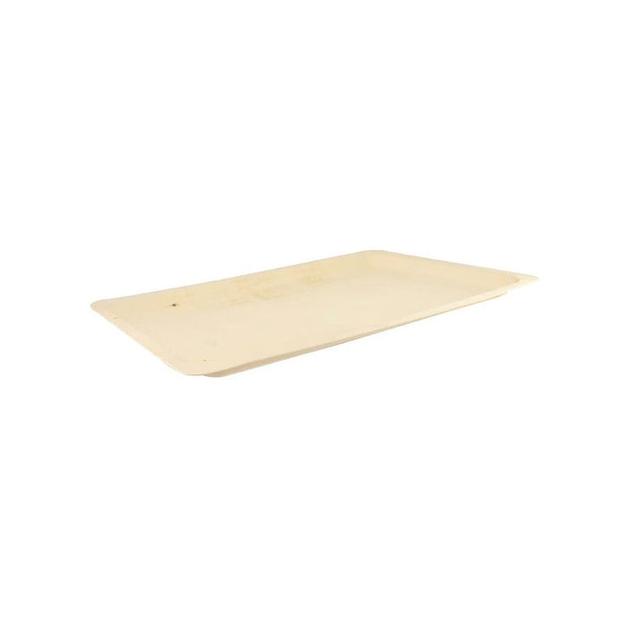 10pcs - Plateau rectangulaire en bois "Scandinavie" - 40 cm x 28 cm x 2 cm