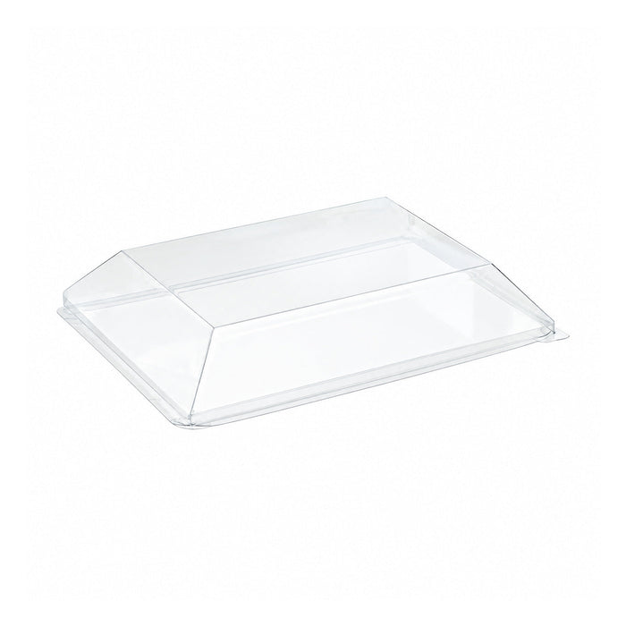 100pcs - Couvercle PET transparent "Scandinavie" - 20,5 cm x 13,5 cm x 3,8 cm - Compatible avec 210BBA2012