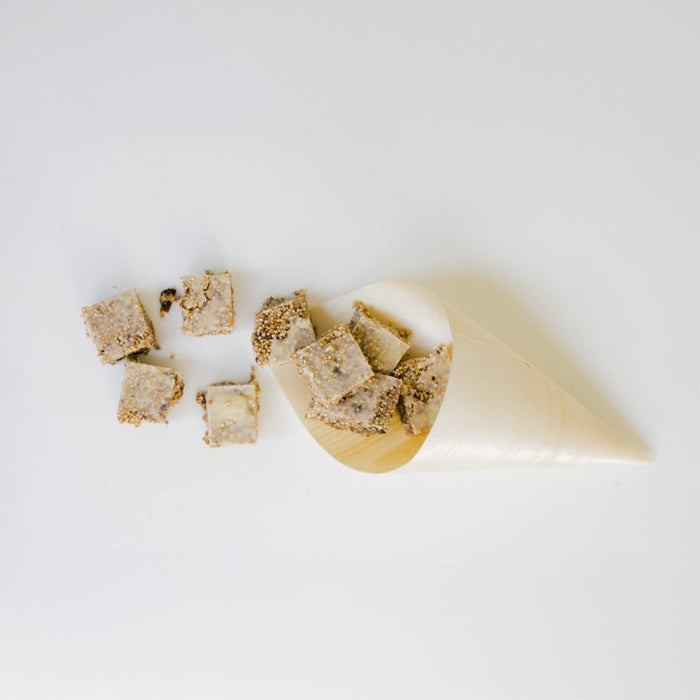 100pcs - Cône en bois - Ø 3,3 cm - H 8 cm