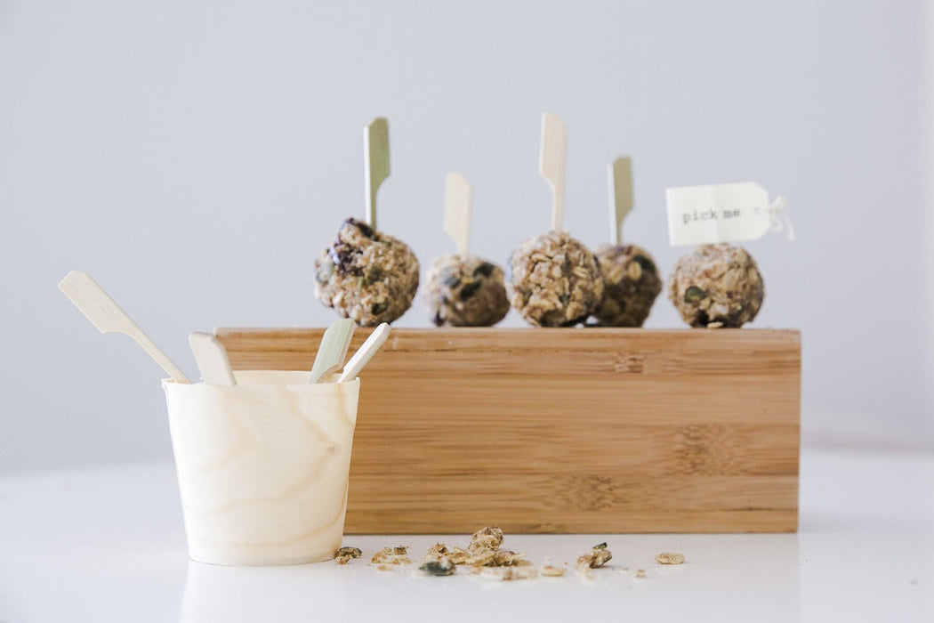 50pcs - Mini gobelet bois - Ø 6 cm - H 5,8 cm