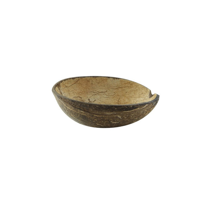 10pcs - Bol rond en noix de coco - 140 ml - Ø 7,5 cm - H 5 cm