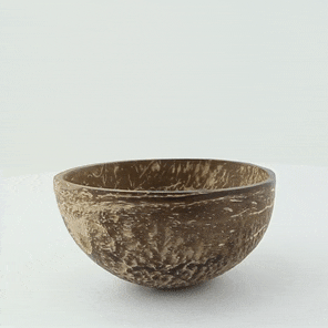10pcs - 170ml Ø7cm H6cm - Bol rond en noix de coco