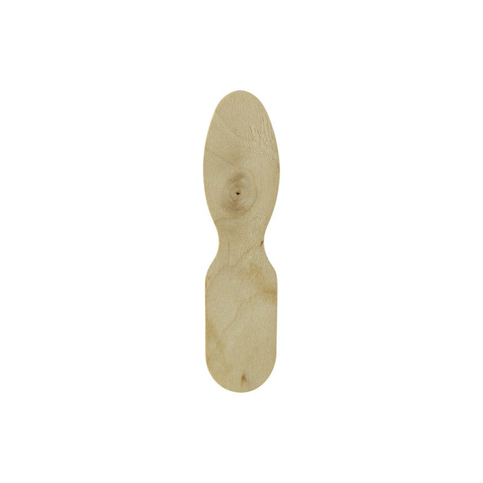 50pcs - Cuillère à glace bois - 7,7 cm
