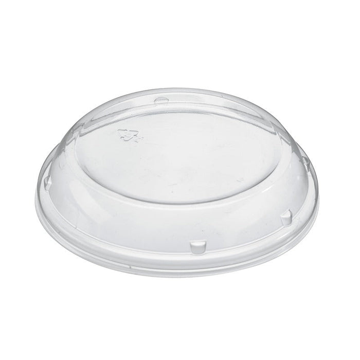 500pcs - Ø15cm H2,5cm - Couvercle PS transparent dôme