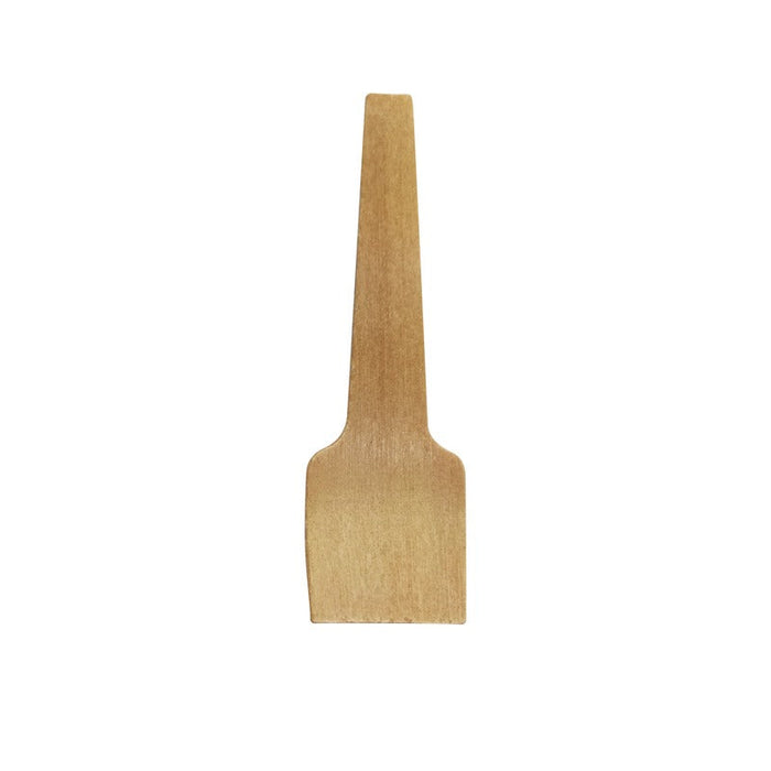100pcs - Cuillère à glace bois - 7 cm