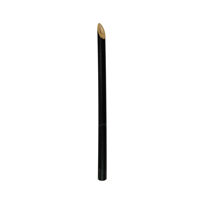 25pcs - Paille bambou noire - 14,5 cm