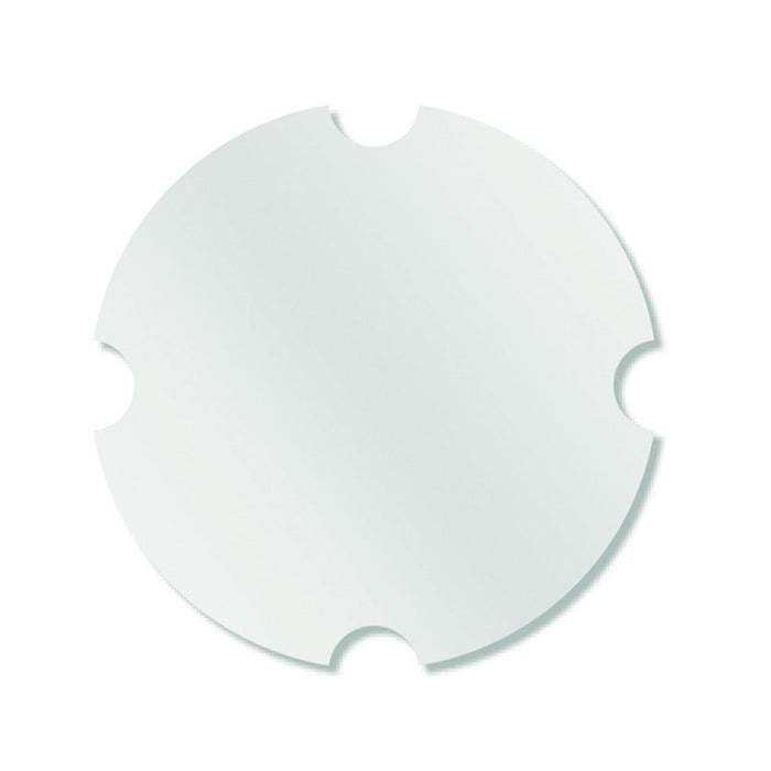 100pcs - Couvercle carton blanc pour pot poulet - Ø 20,8 cm - Compatible avec 210BUCK170KR, 210BUCK171K
