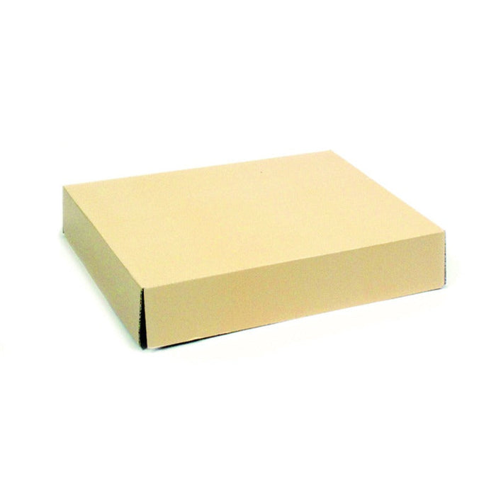 100pcs - Couvercle carton ivoire pour plateau repas - 32,5 cm x 26 cm x 0,6 cm - Compatible avec 210BUZZTRAY, 210BUZZTRAYBR