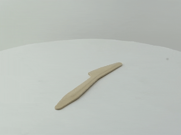 100pcs - "Hercule" Couteau bois - 18,5 cm