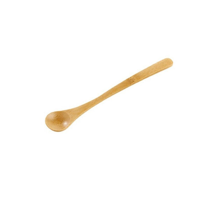 100pcs - Cuillère bambou - 19 cm
