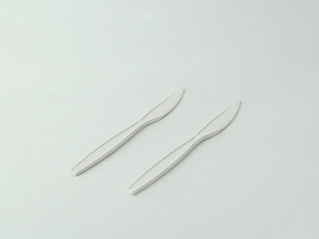 100pcs - Couteau PSM et PP - 18,4 cm