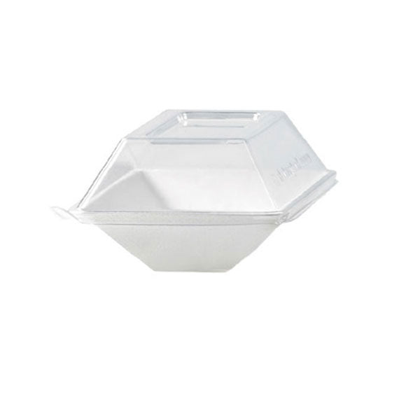 50pcs - Couvercle PET transparent - 13,2 cm x 8,8 cm x 3,3 cm - Compatible avec 210ECOD137, 210ECOD139