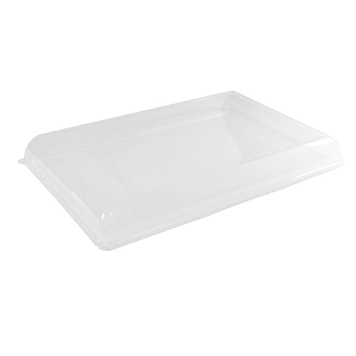 25pcs - Couvercle PET transparent - 40 cm x 27,4 cm x 4,5 cm - Compatible avec 210ECOD4029, 210ECOD4029F