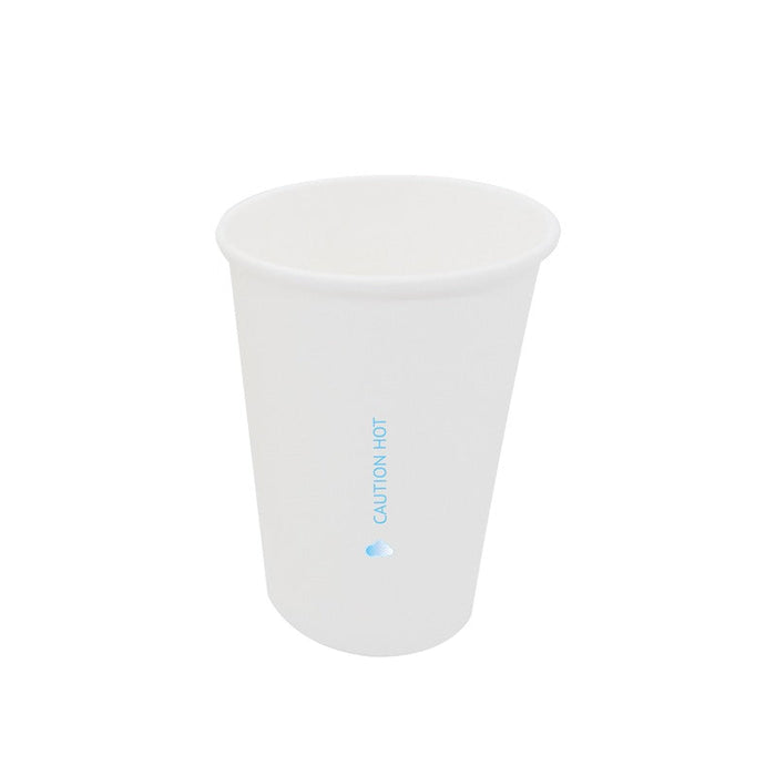50pcs - Gobelet carton blanc "AirCup" - 75 ml - Ø 5,4 cm - H 5,7 cm