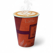 50pcs - Gobelet carton décor "Passion" - 350 ml - Ø 9 cm - H 11,1 cm