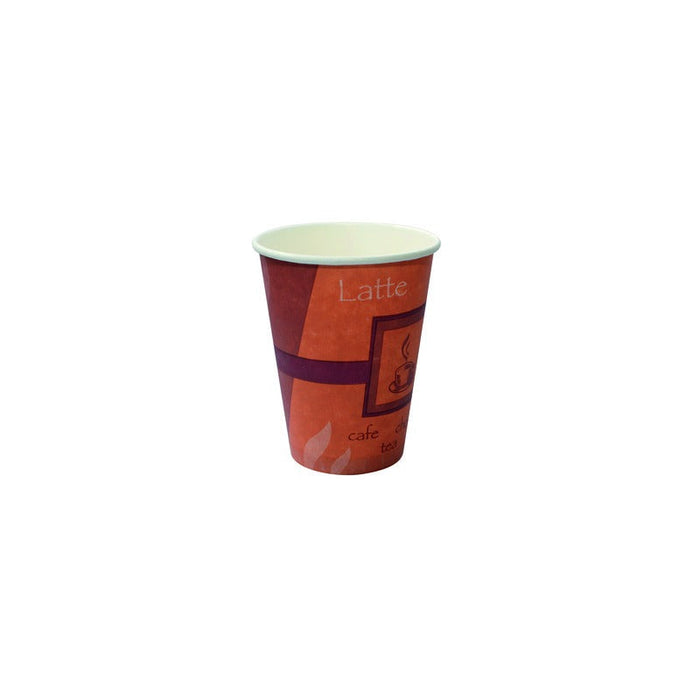 50pcs - Gobelet carton décor "Passion" - 350 ml - Ø 9 cm - H 11,1 cm