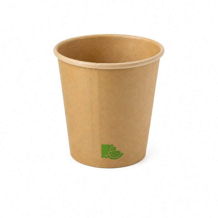 50pcs - Gobelet carton kraft "Zen" - 72 ml - Ø 5,4 cm - H 5,7 cm