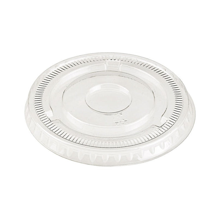 100pcs - Couvercle PET transparent plat - Ø 7,8 cm - Compatible avec 209MB200, 210GKFIRST6, 210GKFIRST8