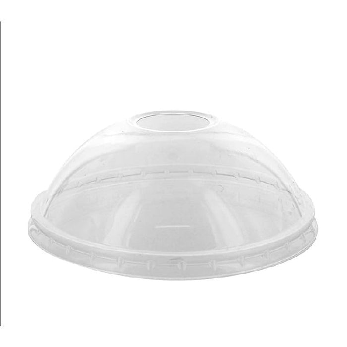 25pcs - Ø11,4cm - Couvercle PET transparent dôme