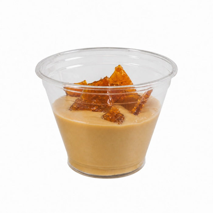 50pcs - Pot à dessert en plastique PET - 270 ml - Ø 9,2 cm - H 7,4 cm