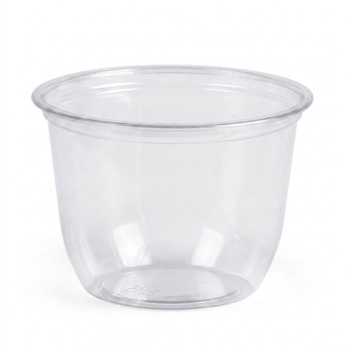 50pcs - Pot à dessert en plastique PET - 300 ml - Ø 9,5 cm - H 7,9 cm