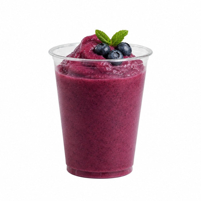 50pcs - Pot à dessert en plastique PET "Finesse" - 500 ml - Ø 9,2 cm - H 11,77 cm