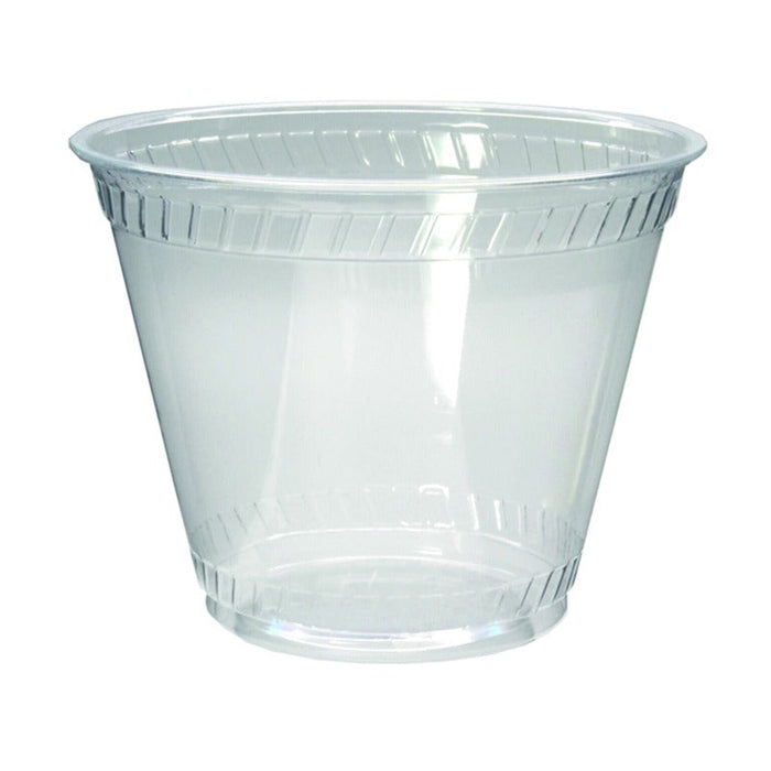 50pcs - Pot à dessert en plastique PLA - 270 ml - Ø 9,2 cm - H 7,2 cm