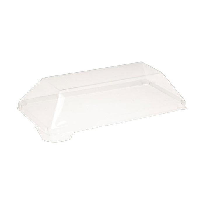 50pcs - Couvercle PET transparent "Klarity" - 13,2 cm x 6,7 cm x 3,2 cm - Compatible avec 210KLAR1365