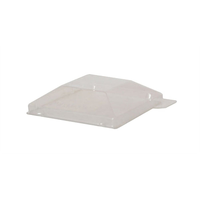 50pcs - Couvercle PET transparent "Klarity" - 6,5 cm x 6,5 cm - Compatible avec 210KLAR6565