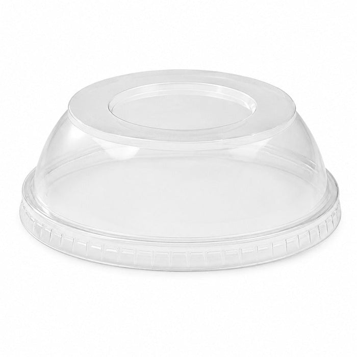 50pcs - Couvercle PET transparent rentrant - Ø 11,7 cm - Compatible avec 210DELI122, 210DELI166, 210DELI33, 210DELI88, 210DELI244
