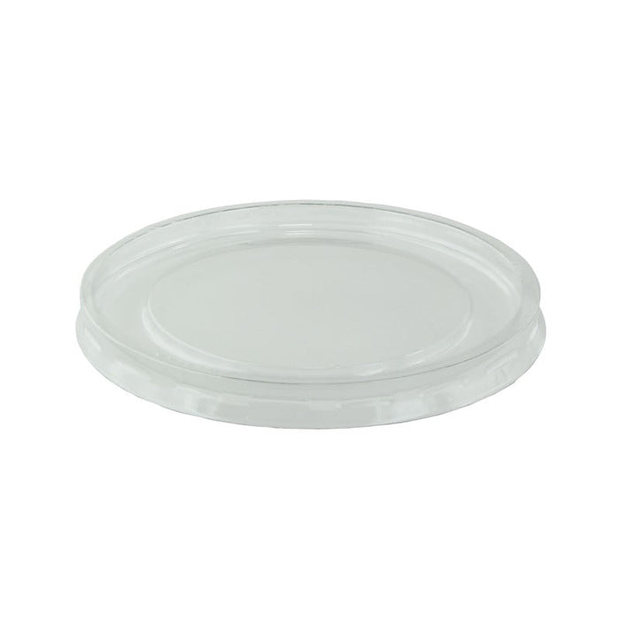 50pcs - Couvercle PET transparent plat - Ø 11,5 cm