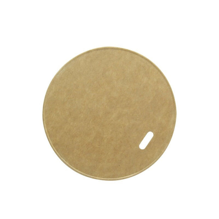 50pcs - Couvercle carton kraft chaud et froid - Ø 8 cm