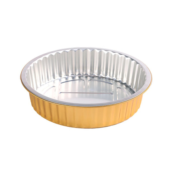 20pcs - 2000ml Ø25cm H5,6cm - Opseal pot aluminium couleur