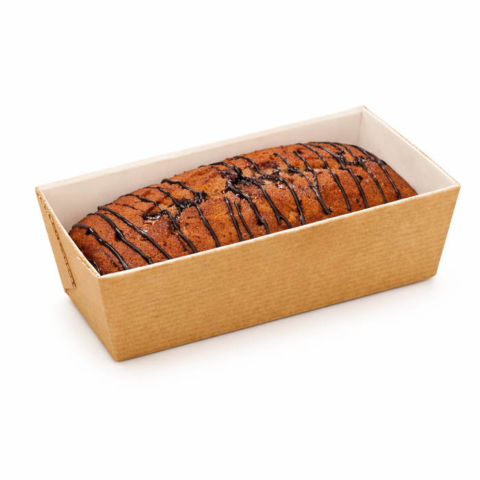 270pcs - 20,6x9,6x5,5cm - Moule de cuisson rectangulaire en carton microflûte