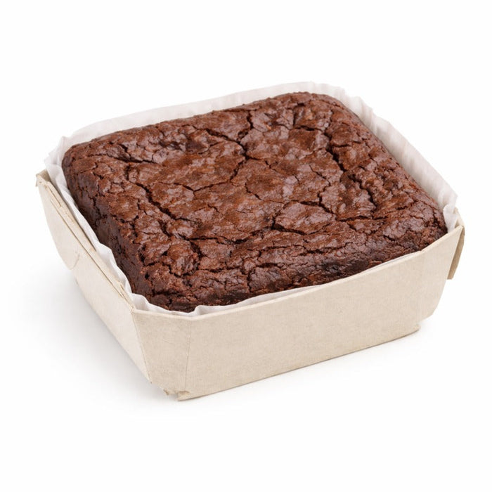 25pcs - Moule de cuisson en bois "Tristan" avec caissette papier - 600 ml - 18,5 cm x 8 cm x 4 cm