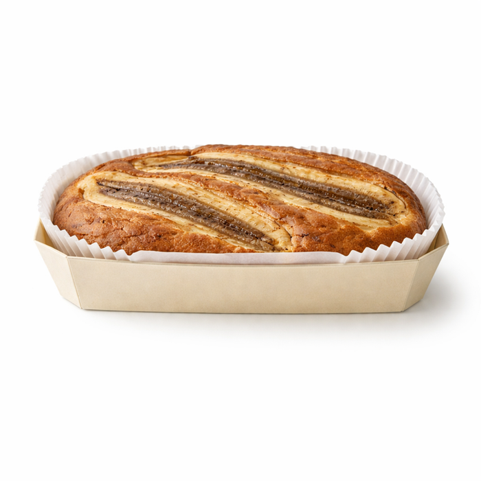 20pcs - Moule de cuisson en bois avec caissette papier - 1200 ml - 24,5 cm x 11,5 cm x 7 cm