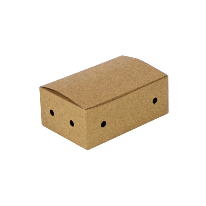 50pcs - Boîte kraft 6 nuggets - 11,4 cm x 7,3 cm x 4,5 cm