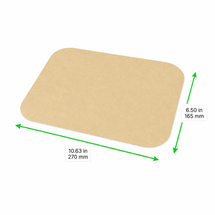 250pcs - Opercule de scellage kraft "Opco" - 27 cm x 16,5 cm