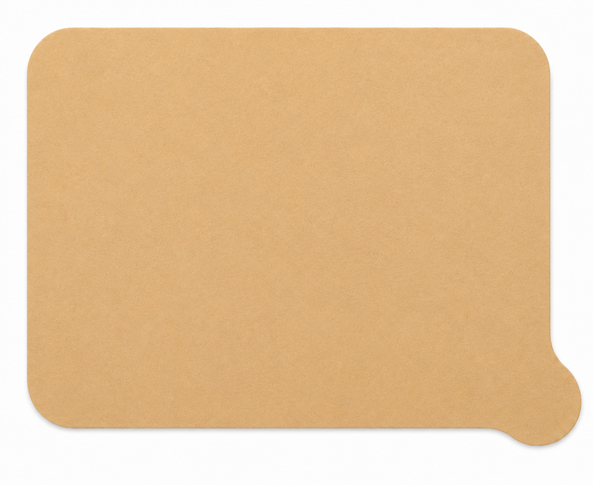 500pcs - 18,1x16,7cm - Opercule de scellage kraft "Opco"