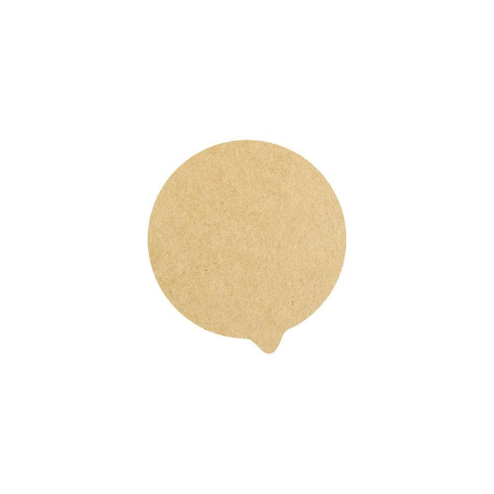 1000pcs - Ø10,2cm - Opercover kraft