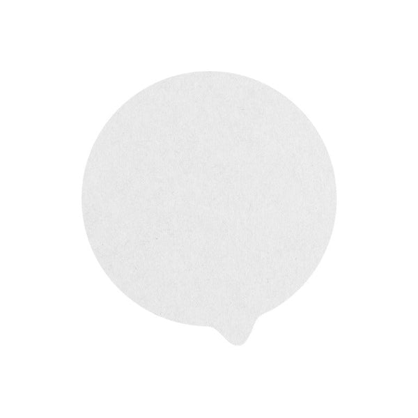 500pcs - Opercover blanc - Ø 15,6 cm