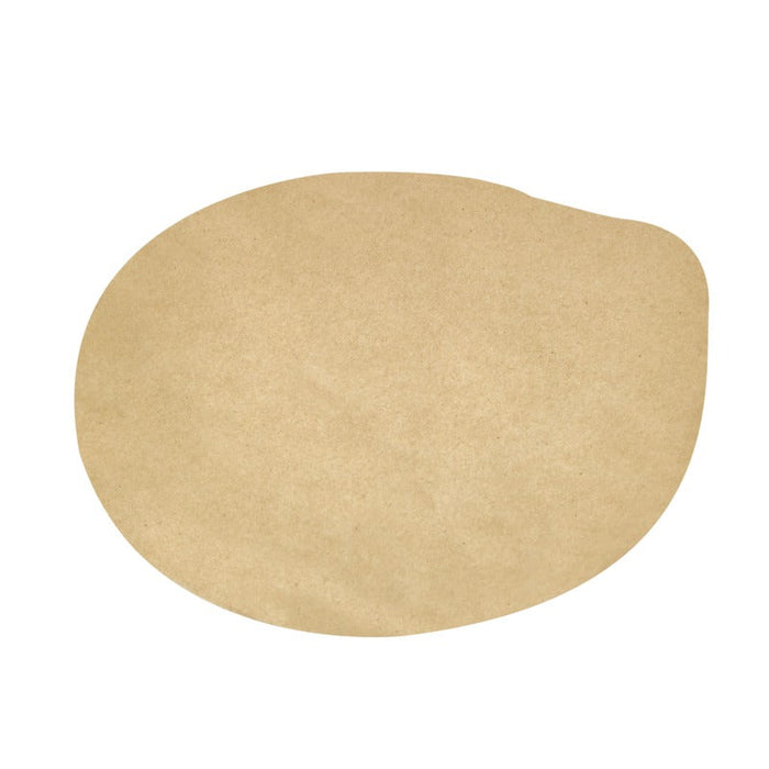 500pcs - Opercover kraft - Ø 15,6 cm